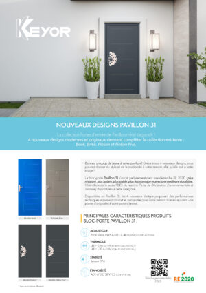 Collection Pavillon 31 : 4 nouveaux designs !